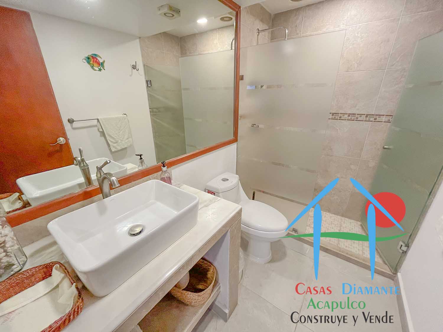 Mayan Island Playa Torre Uno 802 - Baño completo 1